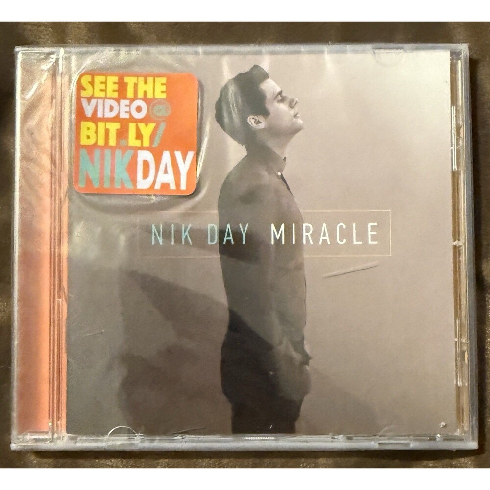 Miracle [Audio CD] Nik Day * 783027030723 * 7 Songs * 5152246 * Brand New